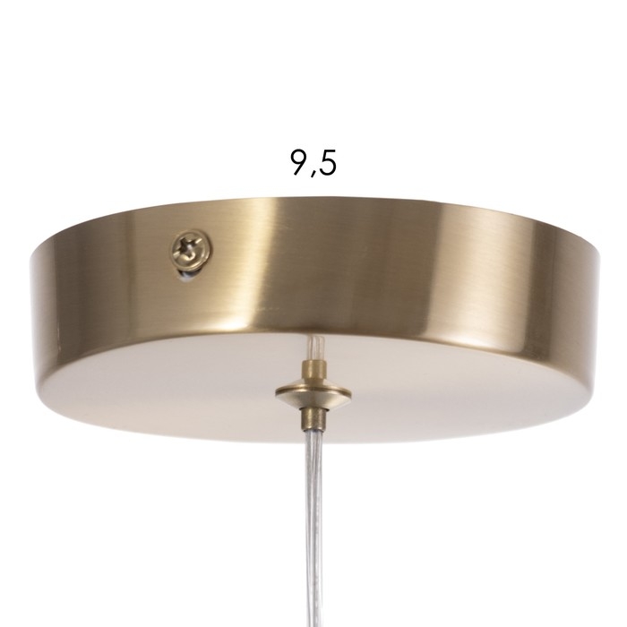 Светильник "Жаклин" 1х3Вт G4 Бронза 20х20х180см