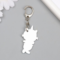 Брелок акрил "Котик-русалка" 5,1х2,8 см Брелок акрил "Котик-русалка" 5,1х2,8 см