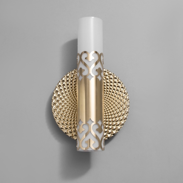 Бра "Нанта" LED 3000К золото 21,5х15х15см