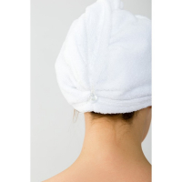 Набор для сауны "Этель" парео (68х150 см) и чалма, цвет белый Набор для сауны "Этель" парео (68х150 см) и чалма, цвет белый