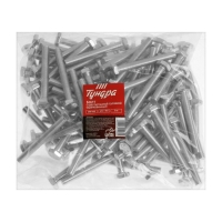 Болт ТУНДРА, оцинкованный, DIN 933, класс прочности 8.8, М10х80 мм, 5 кг Болт ТУНДРА, оцинкованный, DIN 933, класс прочности 8.8, М10х80 мм, 5 кг