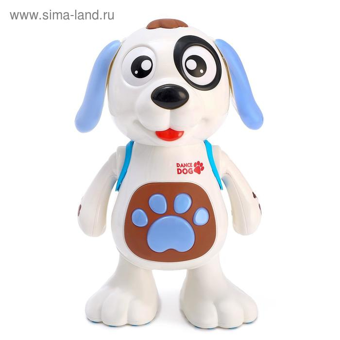 Игрушка &laquo;Собачка&raquo;, работает от батареек, танцует, световые и звуковые эффекты