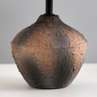 Настольная лампа "Мила" Е14 40Вт коричневый черный 20х20х33см RISALUX Настольная лампа "Мила" Е14 40Вт коричневый черный 20х20х33см RISALUX