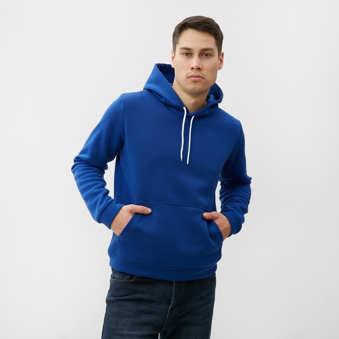 Толстовка мужская НАЧЁС, цвет синий, размер 60 Толстовка мужская НАЧЁС, цвет синий, размер 60