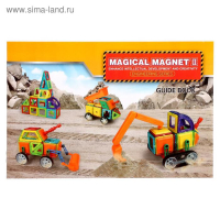 Конструктор магнитный &laquo;Магический магнит&raquo;, 162 детали