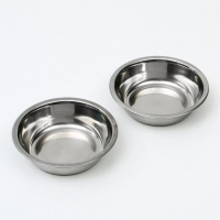 Миска металлическая двойная на пластиковом основании 2 х 160 мл, 25 х 14 х 5 см, зелёная Миска металлическая двойная на пластиковом основании 2 х 160 мл, 25 х 14 х 5 см, зелёная