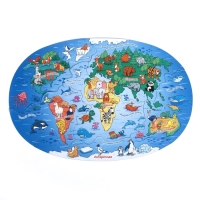 Пазл магнитный &laquo;6 континентов&raquo;