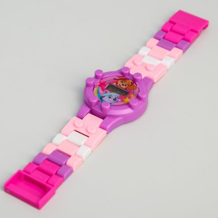 Часы наручные лего, с ремешком-конструктором Часы наручные лего, с ремешком-конструктором