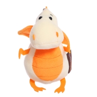 Мягкая игрушка «Дракончик», молочно-оранжевый животик, 13 см Мягкая игрушка «Дракончик», молочно-оранжевый животик, 13 см