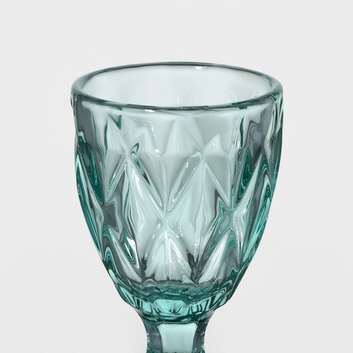 Рюмка стеклянная Magistro &laquo;Круиз&raquo;, 50 мл, 5&times;10 см, цвет бирюзовый