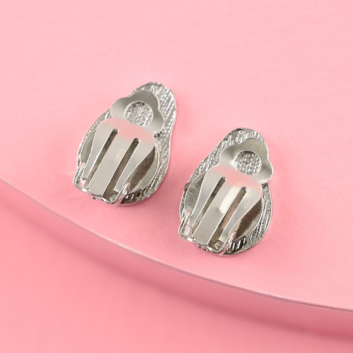 Серьги клипсы детские &laquo;Авакадного настроения&raquo;