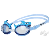 Очки для плавания детские ONLYTOP &laquo;Акула&raquo;, беруши