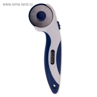 Нож раскройный, d = 45 мм, цвет белый/синий Нож раскройный, d = 45 мм, цвет белый/синий