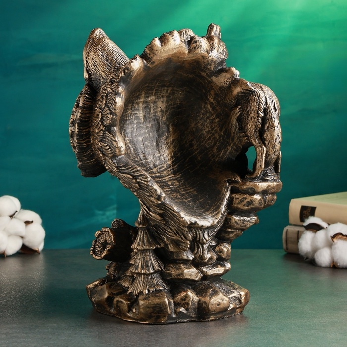 Фигура "Волк" 24х22х33см, бронза