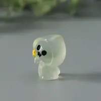 Сувенир эпоксидная смола флюоресцентный "Приведения" набор 6 шт 5х5х3,5 см