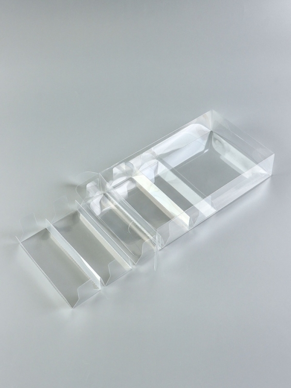 Коробка под 5 эклеров из PVC, 25 х 15 х 5 см