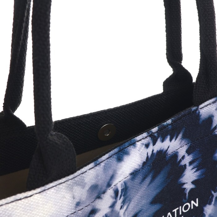 Сумка женская пляжная Unlimited adventure, 41,5х34х12 см, чёрный цвет Сумка женская пляжная Unlimited adventure, 41,5х34х12 см, чёрный цвет