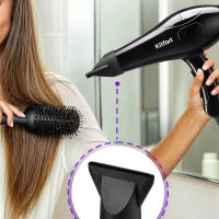 Фен для волос КТ-3207 - 1200 Вт - 2 скорости