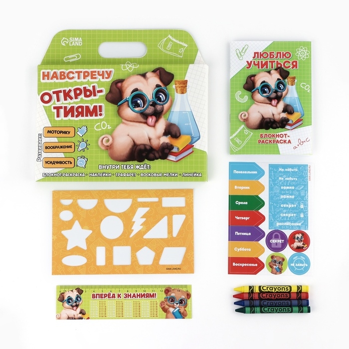 Подарочный набор 5 предметов на выпускной «Навстречу открытиям» Подарочный набор 5 предметов на выпускной «Навстречу открытиям»