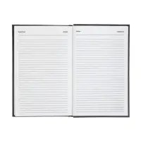 Ежедневник датир 2026г А5 168л б/вин, Черный