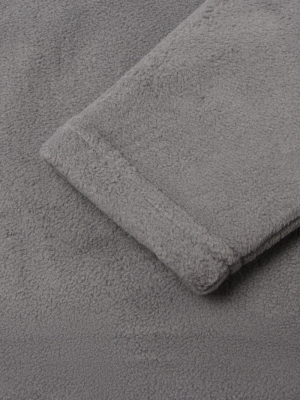 Свитшот флисовый детский MINAKU: Fleece Soft, цвет графит, рост 116 см