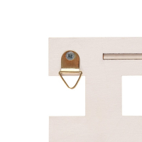 Ключница настенная с полкой &laquo;Ступеньки&raquo;, 30 х 18 см.