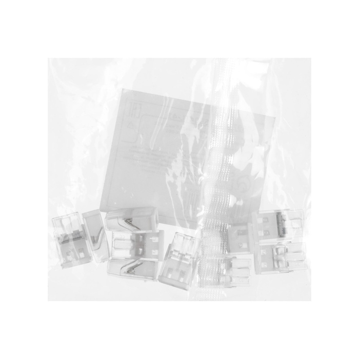 Клемма строительно-монтажная, 2,5 мм2, K-001, 412 2-проводная, набор 10 шт Клемма строительно-монтажная, 2,5 мм2, K-001, 412 2-проводная, набор 10 шт