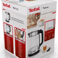 Стеклянный чайник Glass Kittle KI700830, с фильтром, 2200 Вт