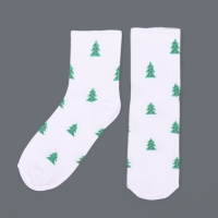 Ноские женские, белые "Елочки" Ноские женские, белые "Елочки"