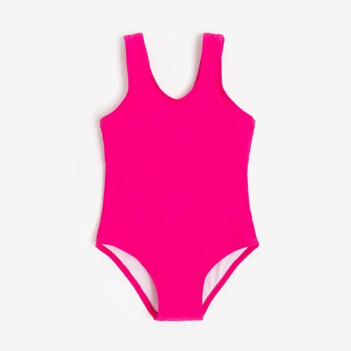 Купальник слитный детский MINAKU цвет розовый, рост 122-128 Купальник слитный детский MINAKU цвет розовый, рост 122-128
