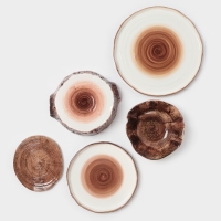 Блюдо для подачи Magistro "Wood" 36см 36,5х18х1,2 см