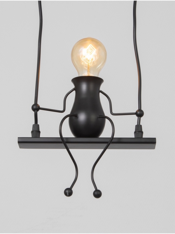 Светильник Altalena 1х40Вт Е27 черный 27х22х12см