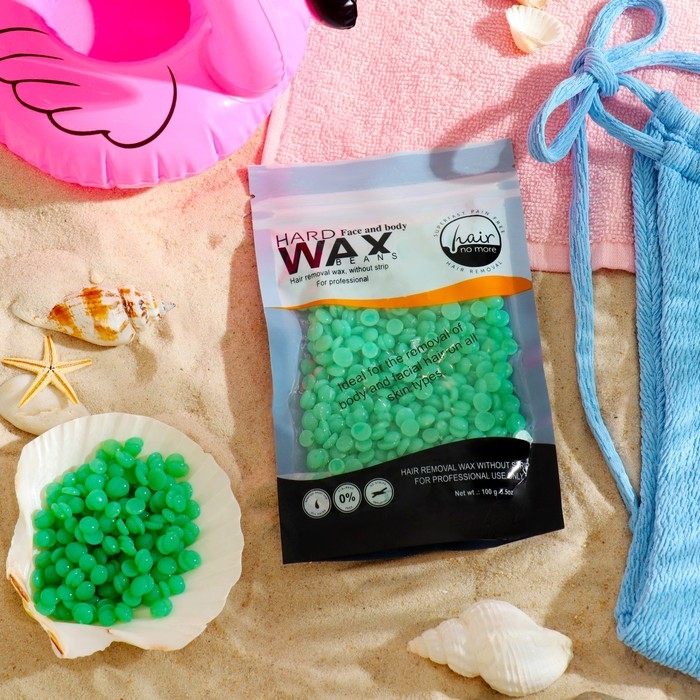 Воск для депиляции пленочный Алоэ вера, 100 грамм Воск для депиляции пленочный Алоэ вера, 100 грамм