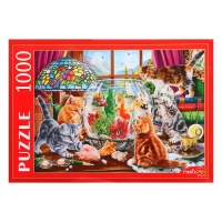 Пазл &laquo;Котята у аквариума&raquo;, 1000 элементов