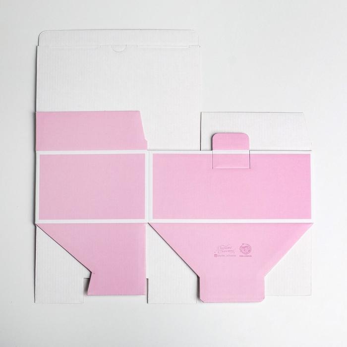 Коробка подарочная сборная, упаковка, &laquo;Believe&raquo;, 22 х 15 х 10 см