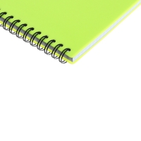 Тетрадь А5 80л кл на гребне ErichKrause Reef, пласт обл, блок оф, лайм