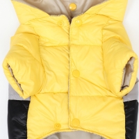 Комбинезон "Анорак" светоотражающий, размер 16 (ДС 36, ОГ 46, ОШ 35 см), чёрно-жёлтый Комбинезон "Анорак" светоотражающий, размер 16 (ДС 36, ОГ 46, ОШ 35 см), чёрно-жёлтый