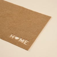 Коврик придверный SL Home, 40&times;60 см, цвет бежевый