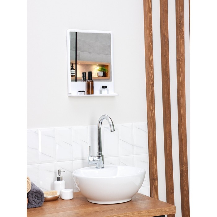 Набор для ванной комнаты «Tokyo», цвет снежно-белый Набор для ванной комнаты «Tokyo», цвет снежно-белый