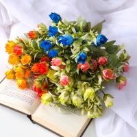 Букет "Садовая гуттата" 28 см, микс