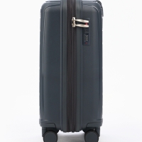 Чемодан 20", PP, 38*22*56, отд на молнии, код замок, 4 колеса, серый