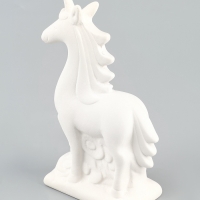 Копилка под роспись "Единорог" с кистью