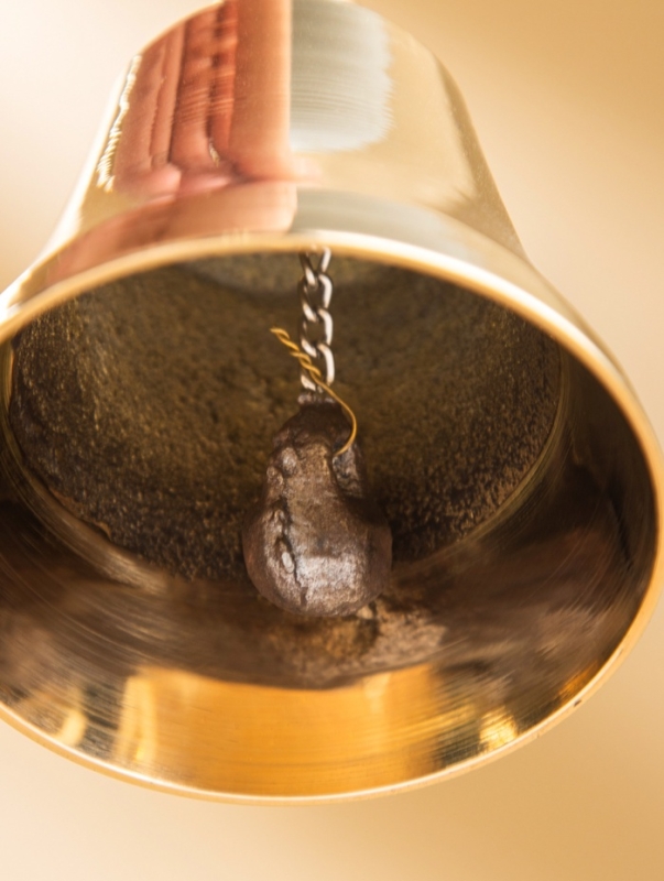 Колокольчик, латунь 7х7х16,5 см