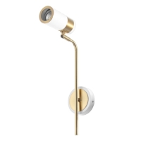 Бра "Техно" Е27 40Вт золото-белый 21х10х38см