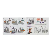 ЭВРИКИ Электронный конструктор,  201 деталь, 110 схем