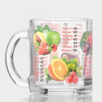 Кружка 300 мл "Таблица калорий"