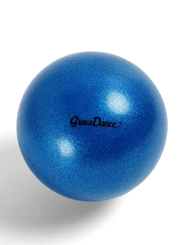 Мяч для художественной гимнастики Grace Dance, 15 см, синий