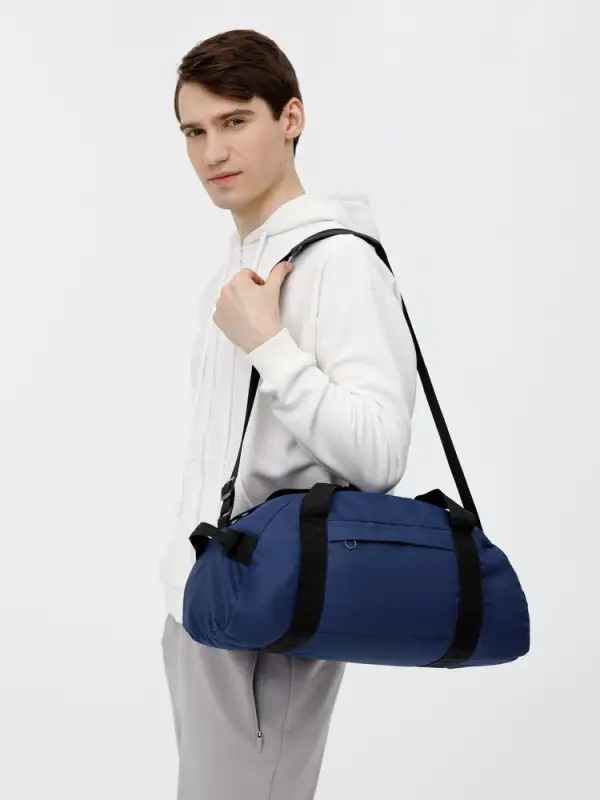 Спортивная сумка Portager, темно-синяя