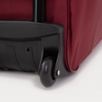 Сумка дорожная 20" на колёсах, отдел на молнии, наружный карман, цвет бордовый Сумка дорожная 20" на колёсах, отдел на молнии, наружный карман, цвет бордовый