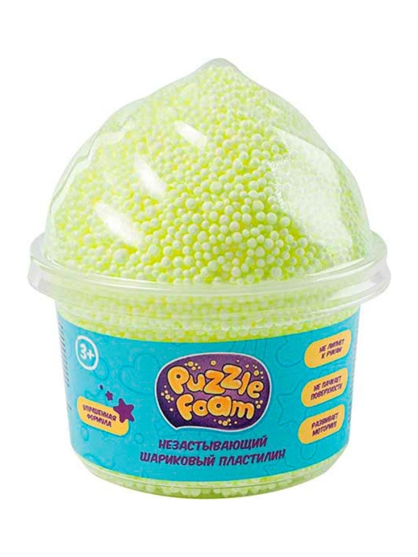 Шариковый пластилин Crazy Clay, с фигурной крышкой кекс FM051